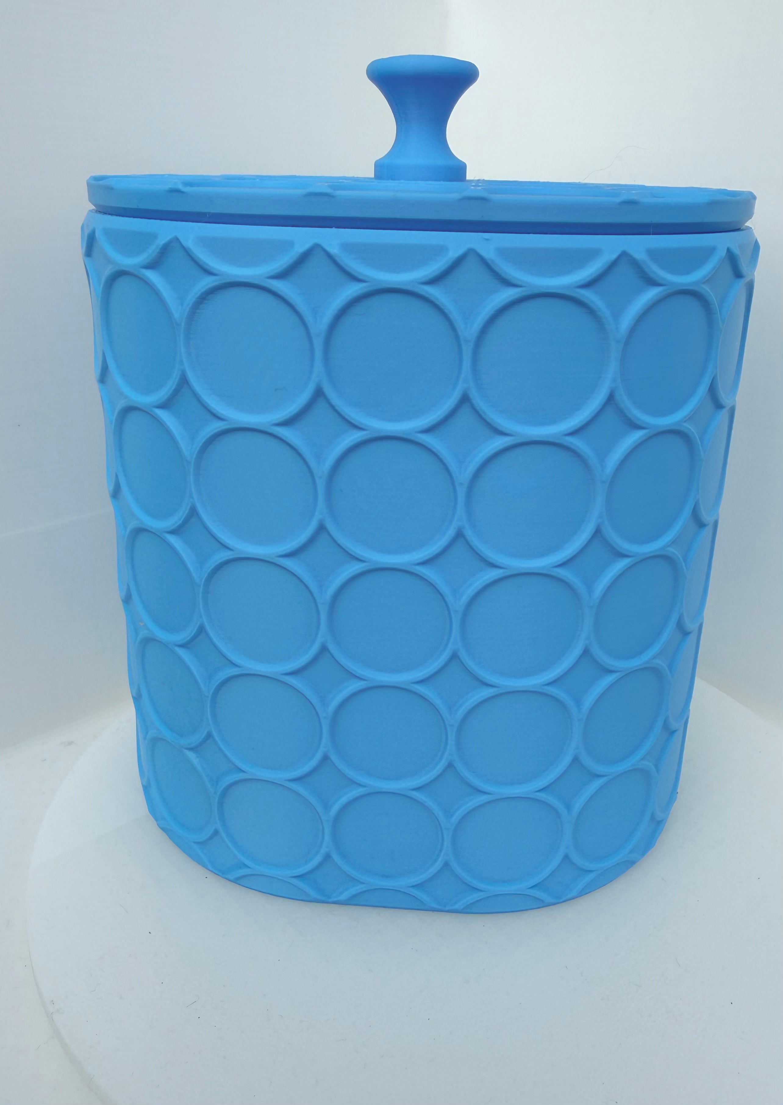 Circle Textured Cannister