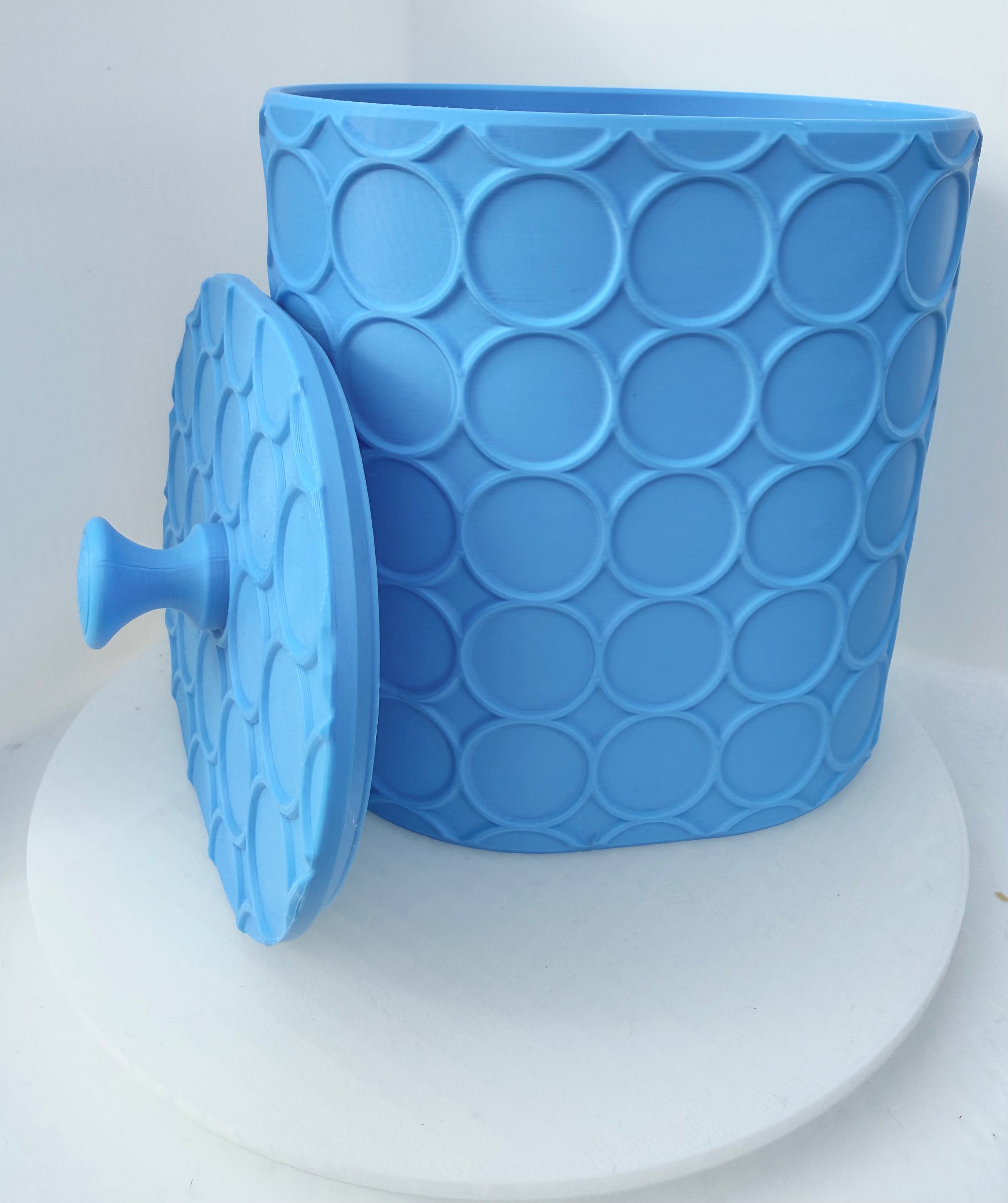 Circle Textured Cannister