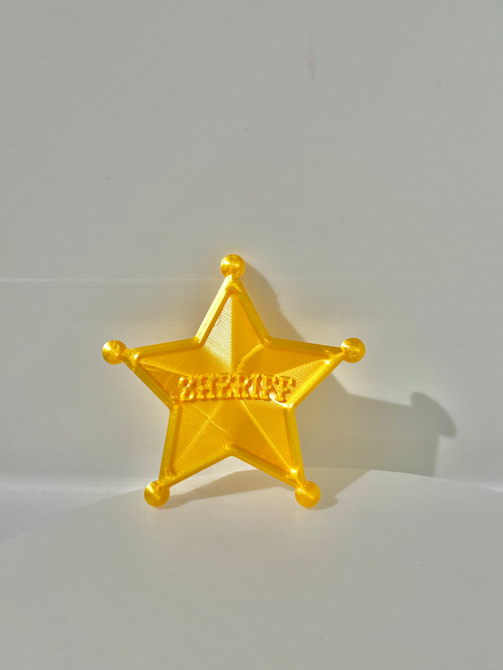 Sherif Badge Costume Prop
