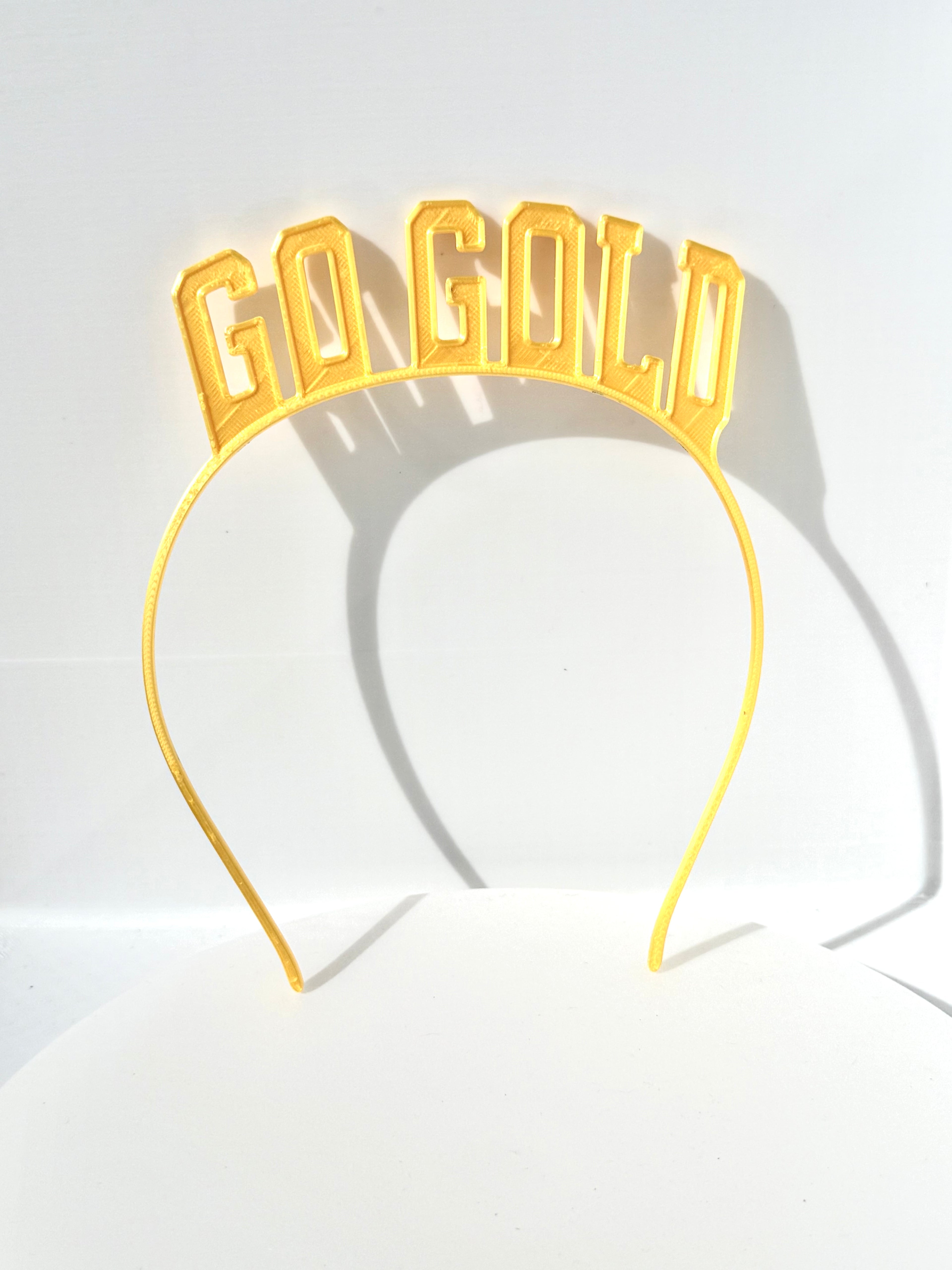 Go Gold Sports Carnival Headband