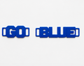 Blue Sports Carnival Shoelace Charms
